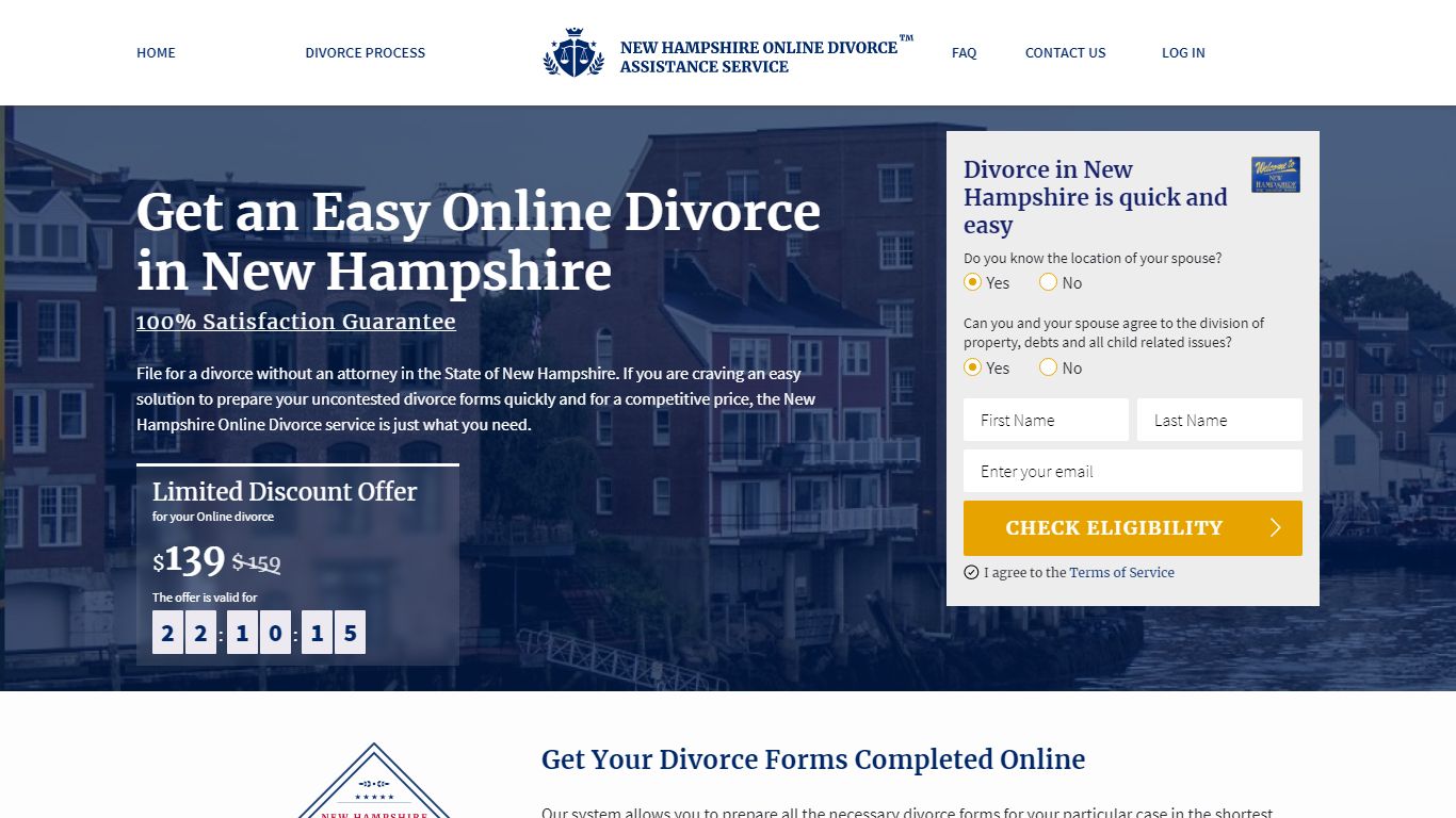 New Hampshire Online Divorce: Fast Filing For Divorce in NH